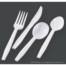 Popular descartável plástico Cutlery Set Knife 3G